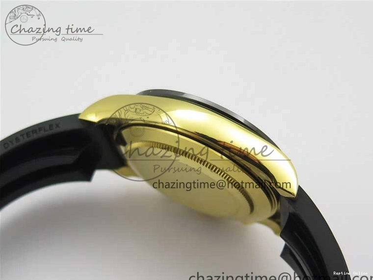 0412 Daytona 116518 Noob 1:1 Best Edition YG Plated 904L SS Case Goid Diamonds Dial on Black Rubber Strap SA4130 V4 (Free Extra Strap) Versatile 2587